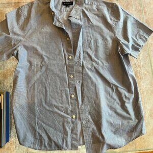 Banana Rupublic short sleeve button up shirt XL